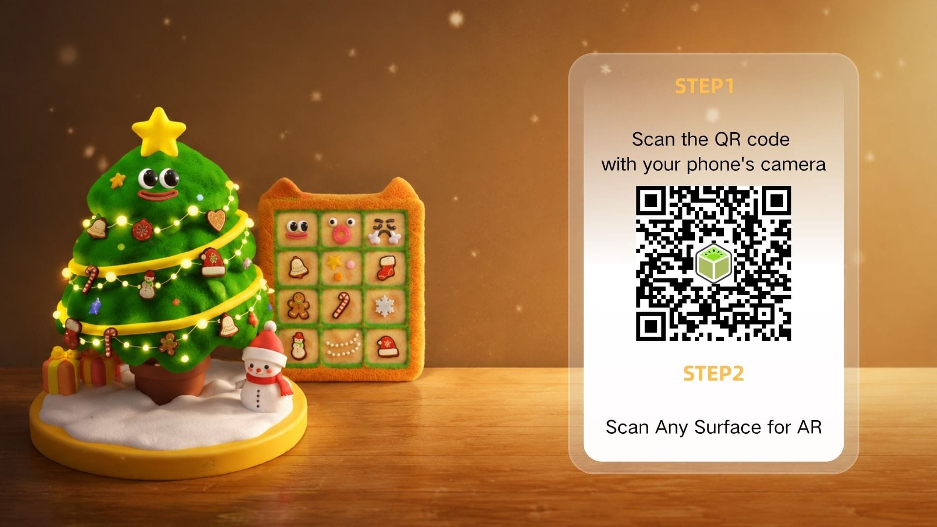 WebAR Christmas Tree Decoration Game