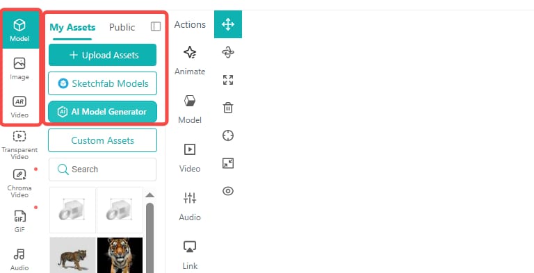 Augmented Reality Anime How to Upload Assets