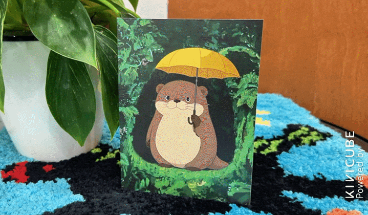 Augmented Reality Anime Kivicube Example Otter
