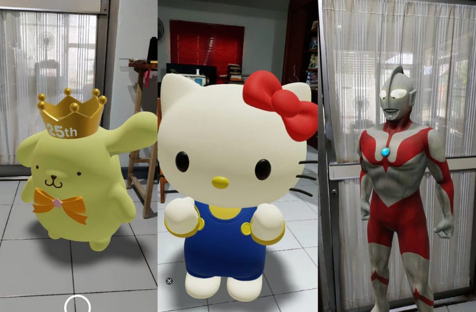 Augmented Reality Anime Real World Example Google