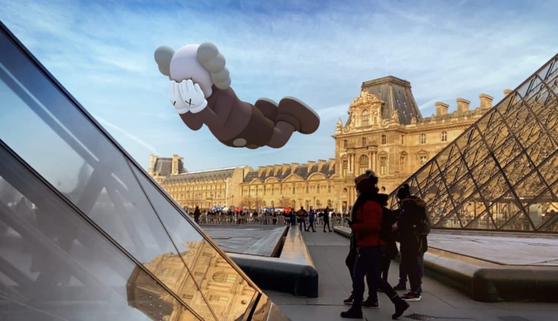 Augmented Reality Applications Acute Art KAWS AR COMPANION Character