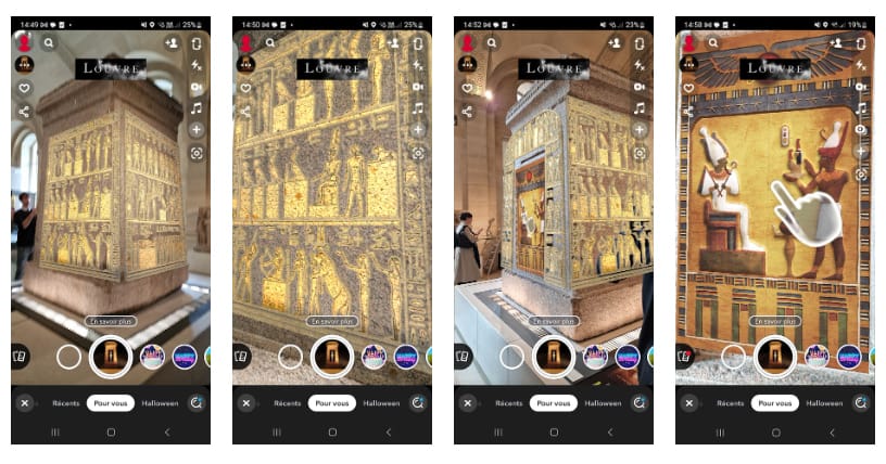 Augmented Reality Applications Louvre AR Art Museum