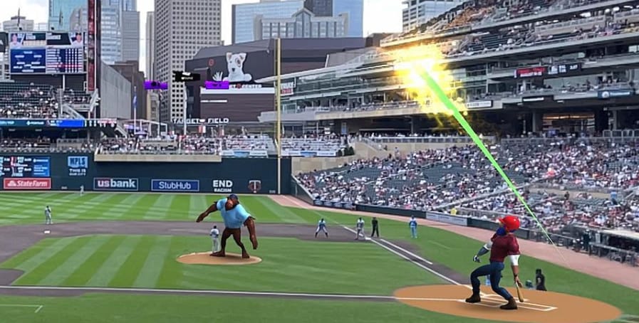Augmented Reality Applications Minnesota Twins Around Stadium