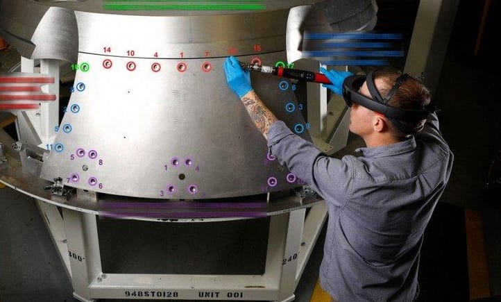Augmented Reality Applications NASA Martin AR Orion Spacecraft Assembly
