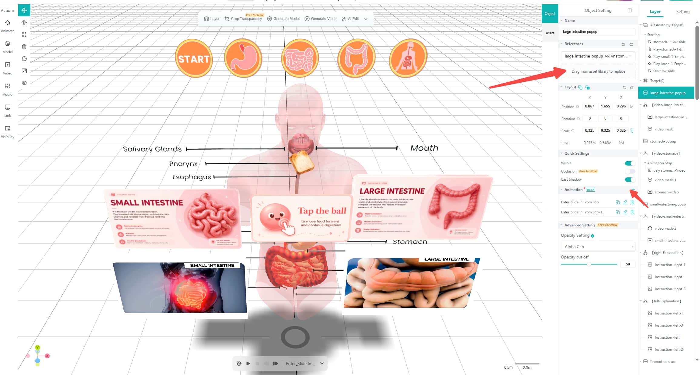 Augmented Reality Medical Add Animation