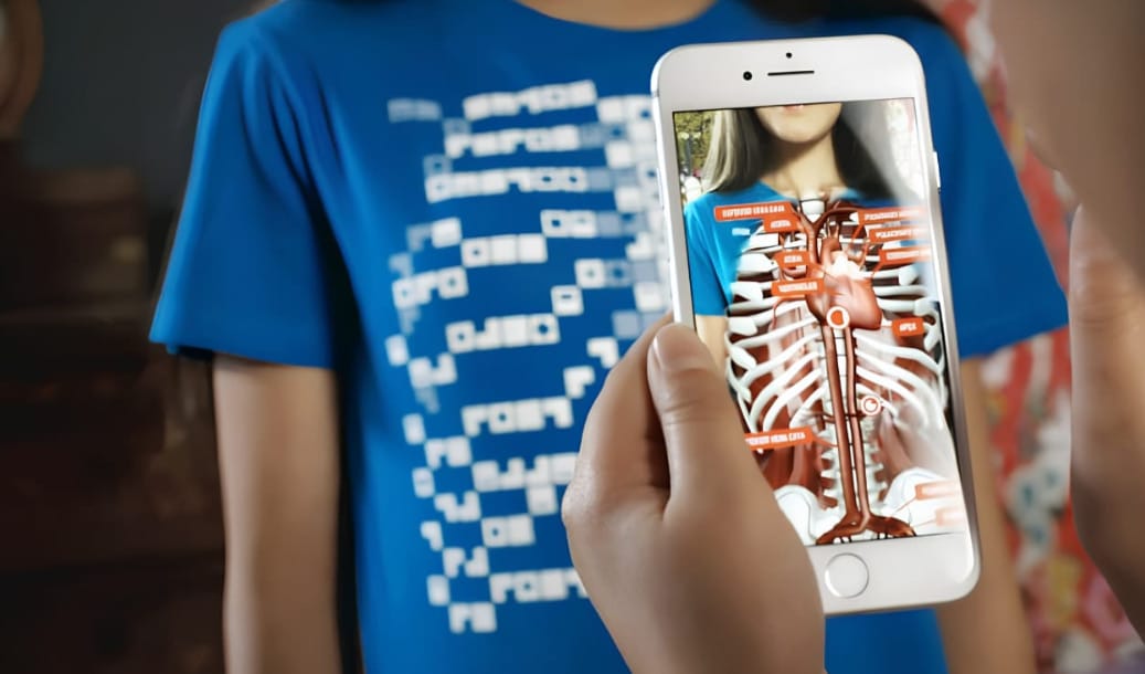 Augmented Reality Medical Examples Curiscope Virtual Tshirt