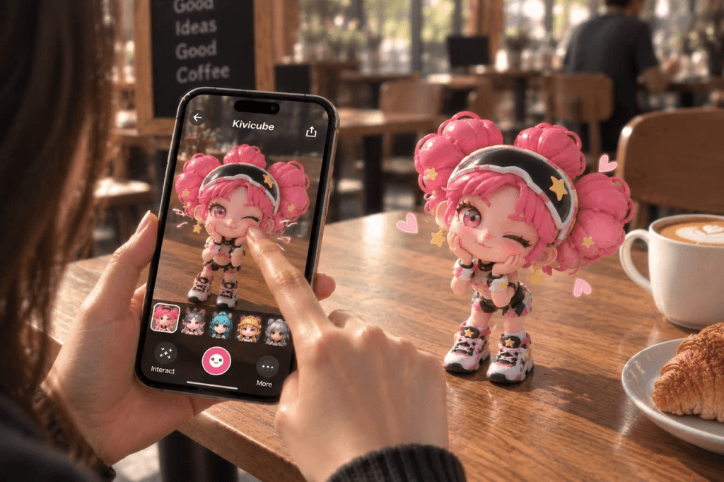 Kivicube Interactive Augmented Reality Experience