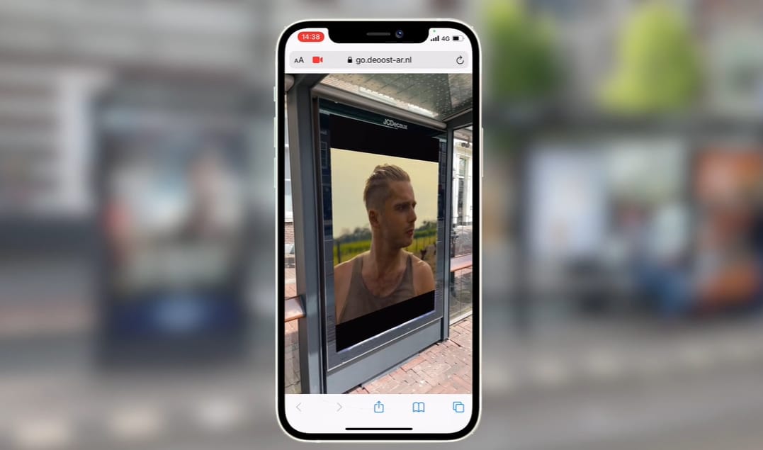 Augmented Reality Advertising Example Prime Video De Oost Posters