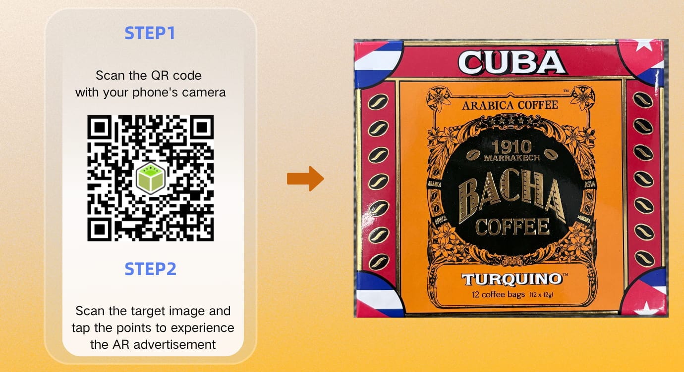 Augmented Reality Advertising Kivicube Try With QR Code