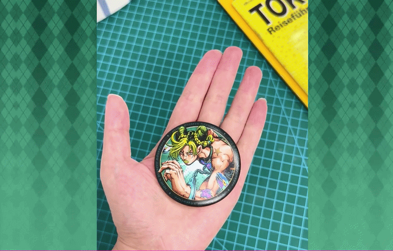 Augmented Reality Anime Badge Kivicube Example