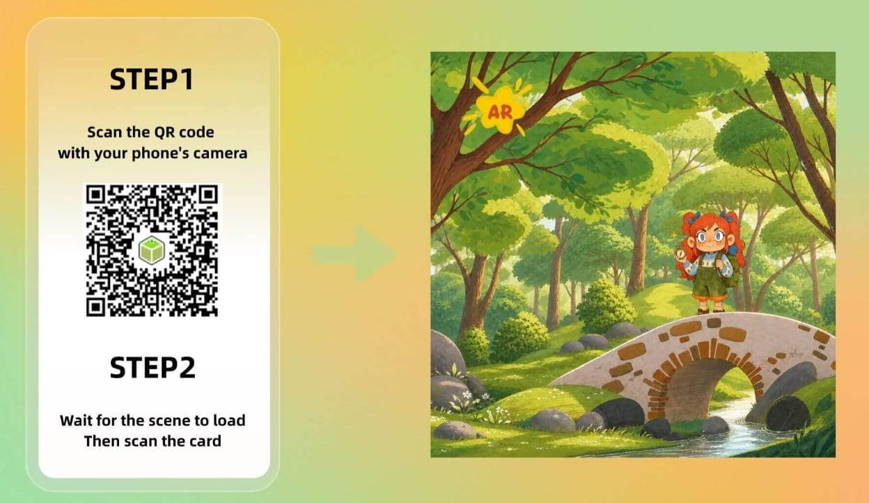 Augmented Reality Storybook Kivicube Try