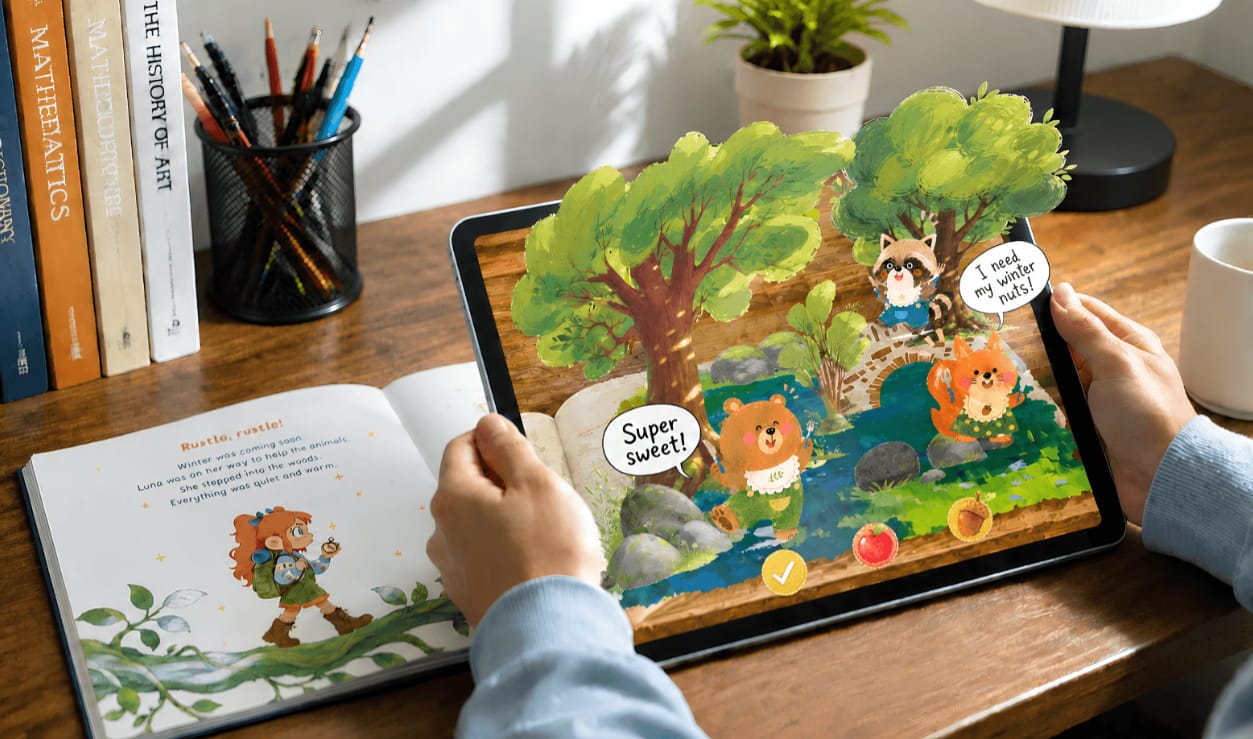 Augmented Reality Storybook Kivicube