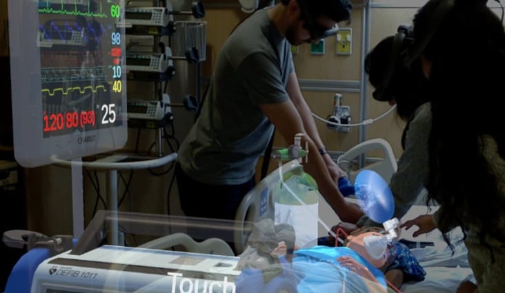 Augmented Reality Training Stanford Remote AR Medical Training
