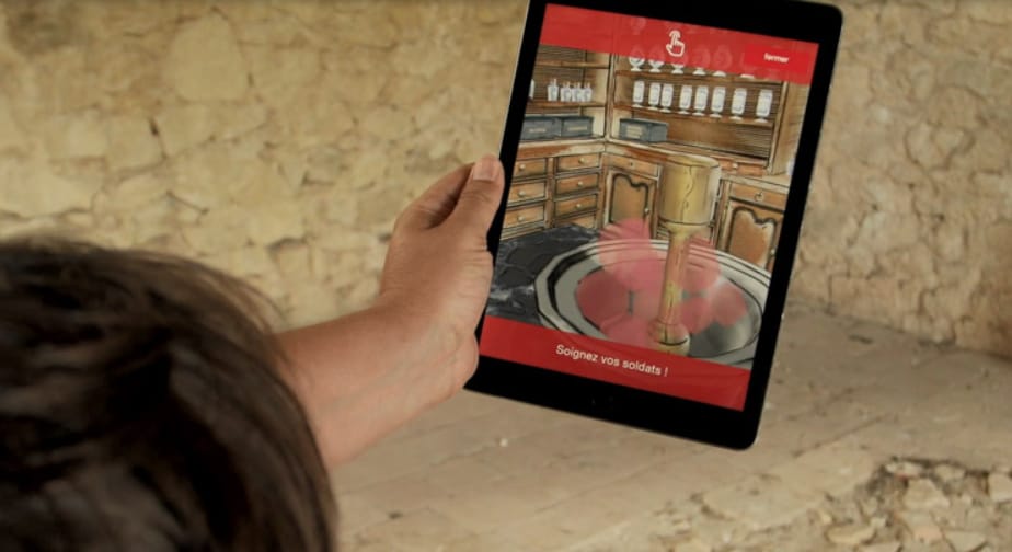 AR for Business Example Fort Médoc