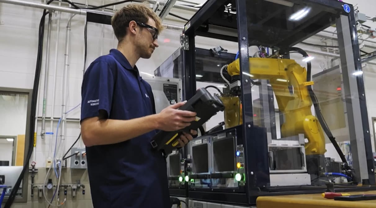 AR for Business Example GE Aerospace