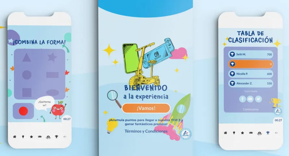 AR for Business Example Iberia Kids