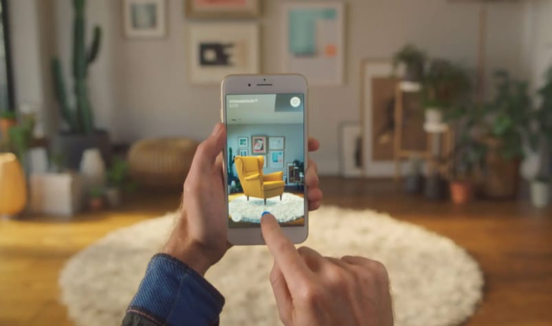 AR for Business Example IKEA Place