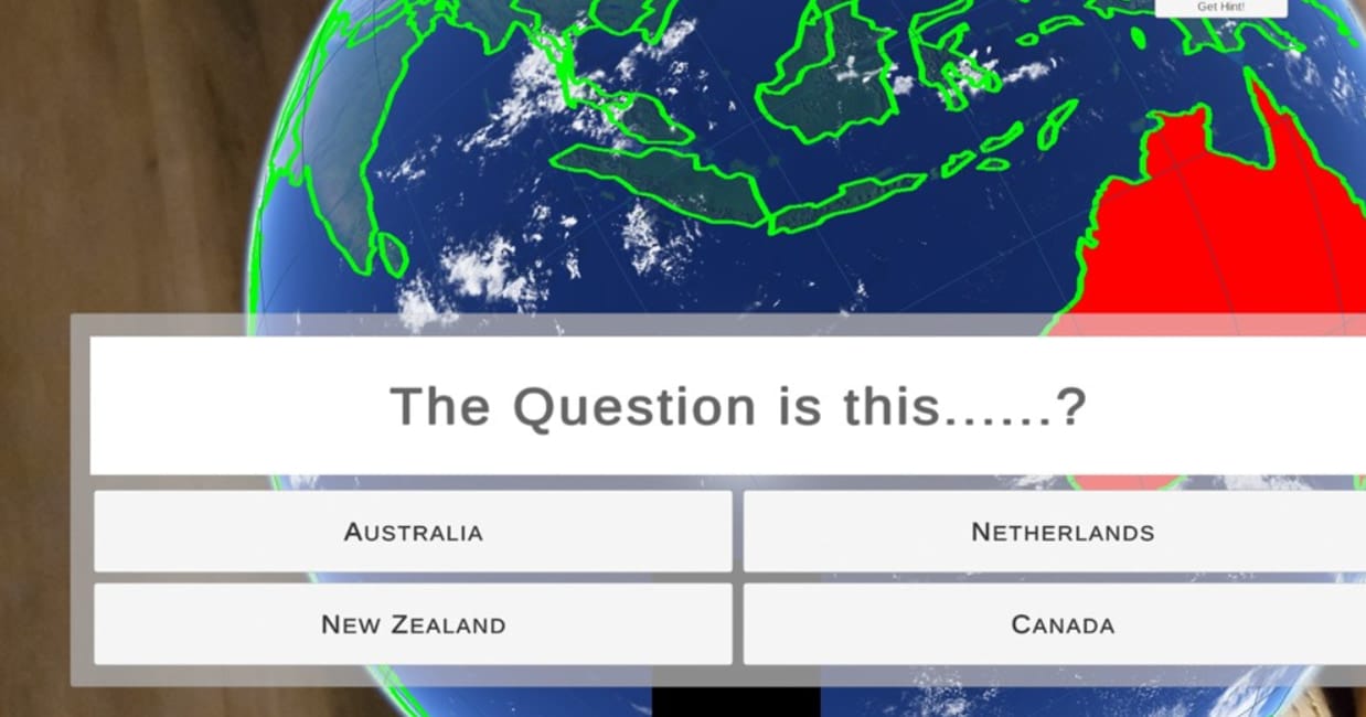 Augmented Reality Geography Example Find Me Geographically