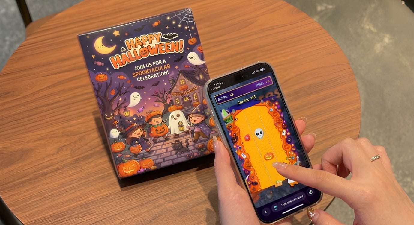 Augmented Reality Halloween Examples Kivicube Game