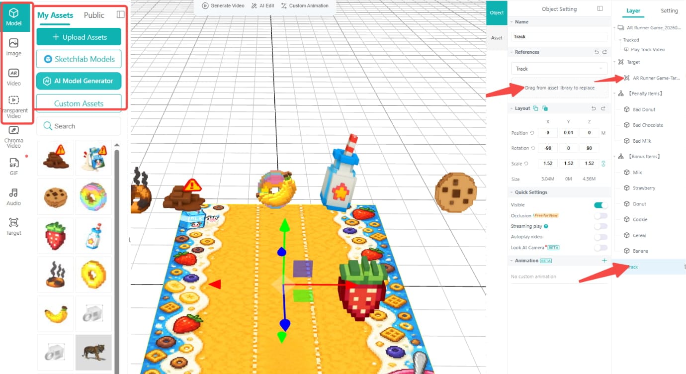 Augmented Reality Halloween Kivicube Upload Replace Assets