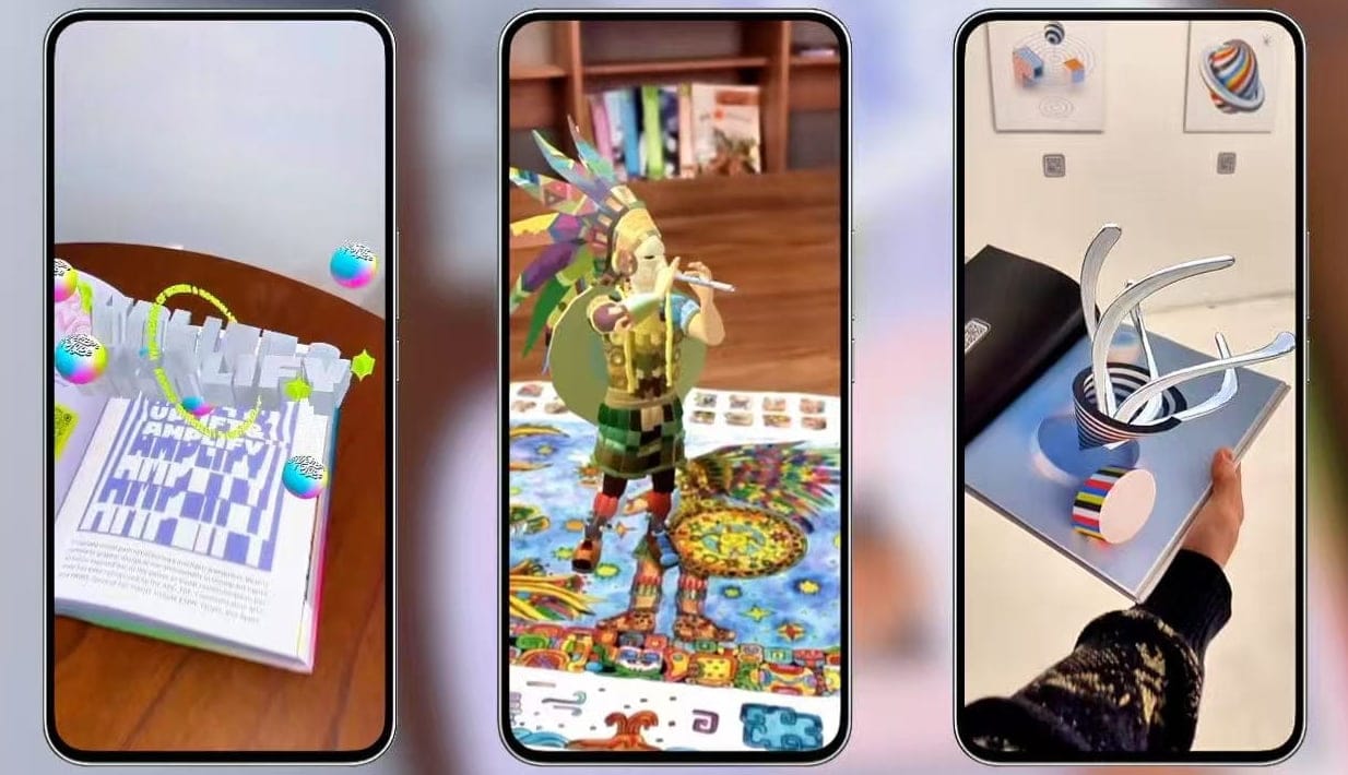 Augmented Reality in the Classroom Example Interactive Books