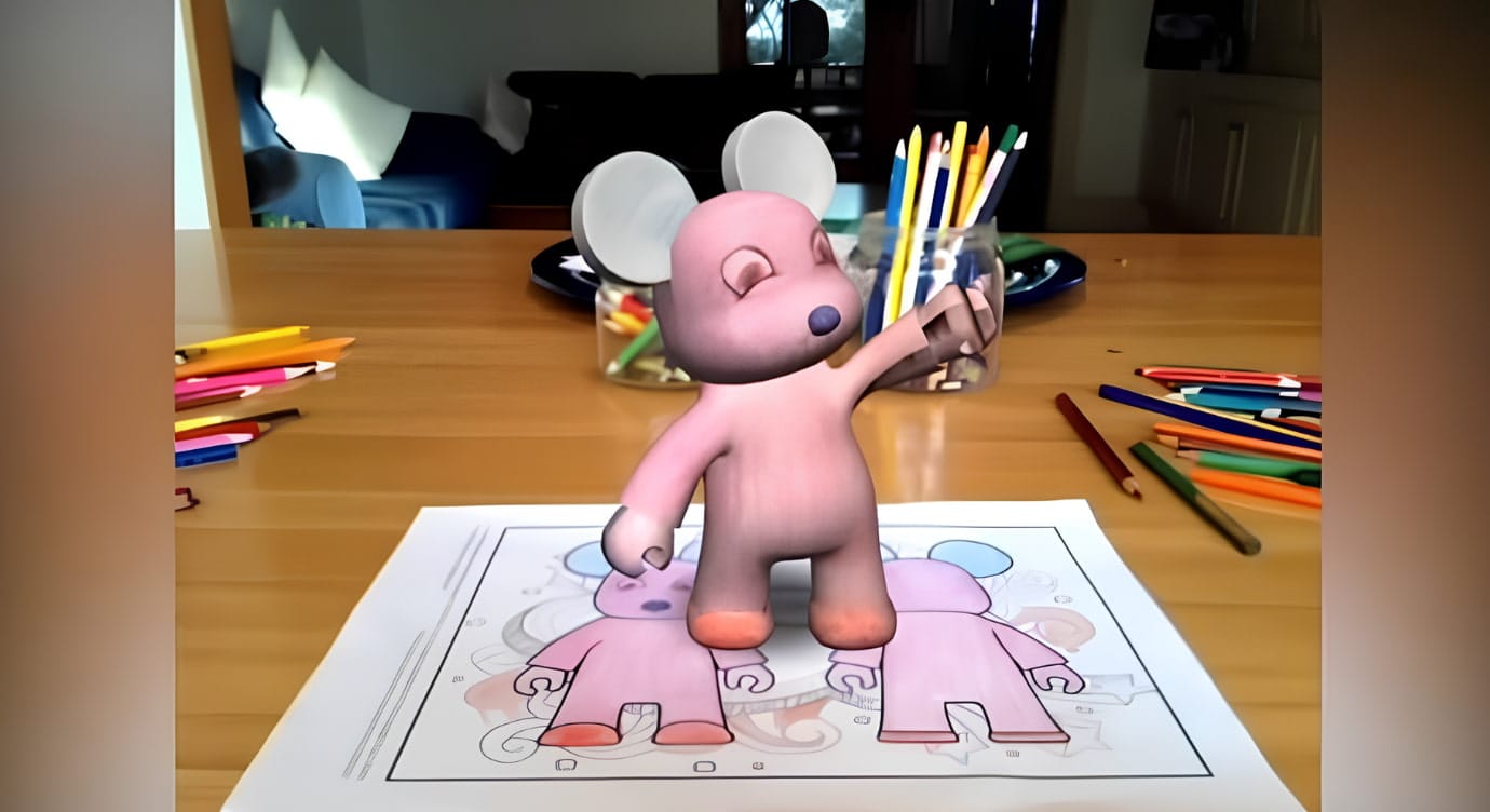 Augmented Reality in the Classroom Example Quiver Coloring Page