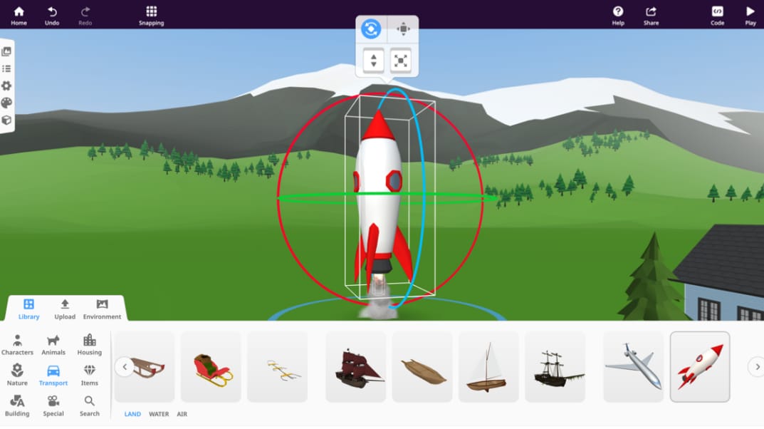 Augmented Reality in the Classroom Tool CoSpaces Edu