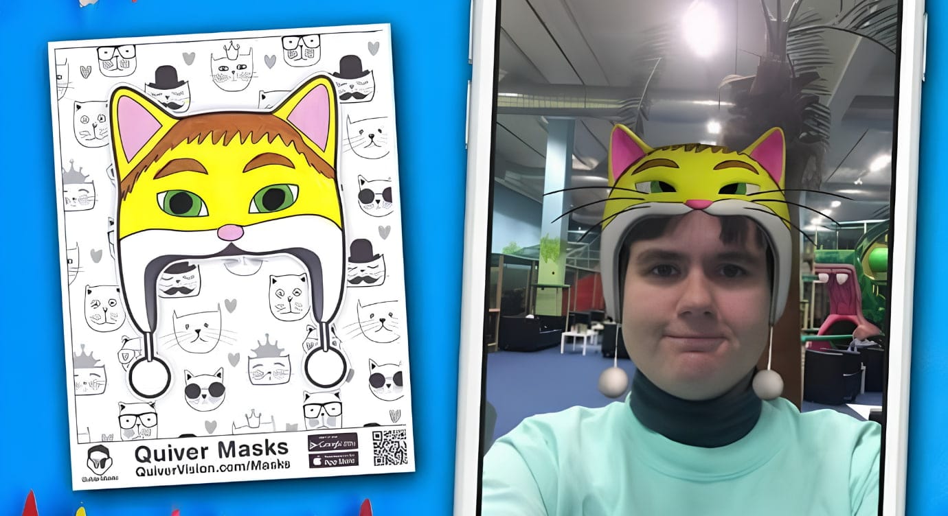 Augmented Reality in the Classroom Tool Quiver Mask
