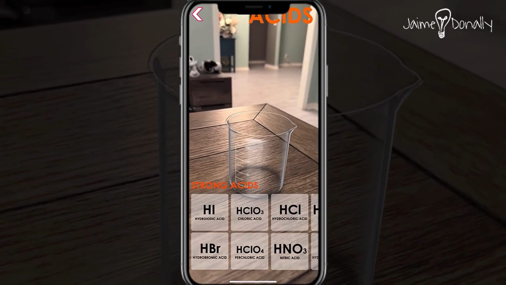 Augmented Reality Learning Chemical Lab