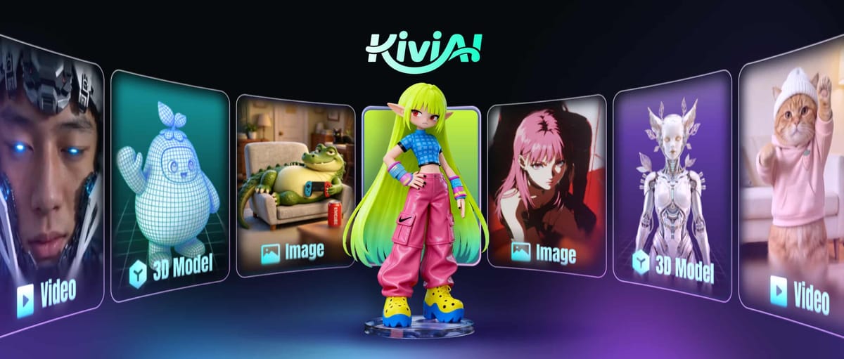 Kivicube Major Update: Meet Kivi AI for Seamless 3D & AR Content Creation