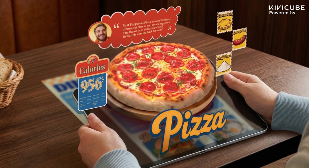 How to Create Eye-Catching AR Menus Simply from an Image?