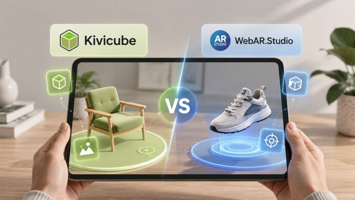 Kivicube vs. Web-AR.Studio: Which No-Code WebAR Platform Is Better?