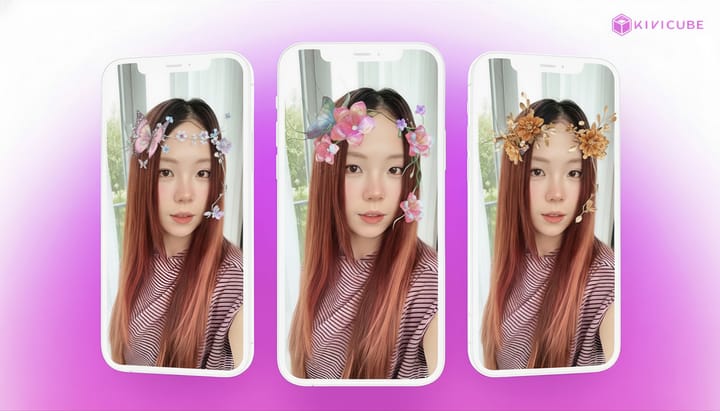 AR Filter | Created with Kivicube AR Studio