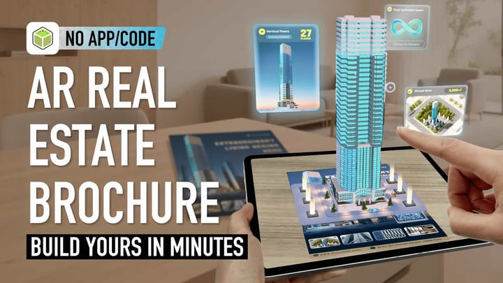 AR Brochure for Real Estate Website|Source:Kivicube