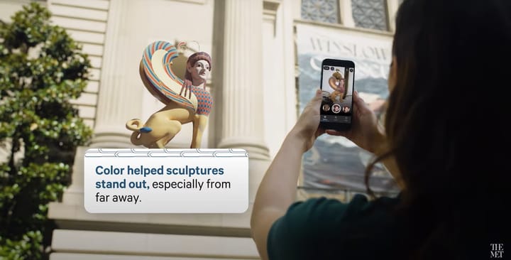WebAR Experience for The Met | Source: Jason Webb