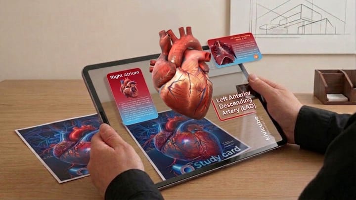 Augmented Reality in Education: 3D Heart Anatomy Knowledge for Immersive Science Classroom Learning