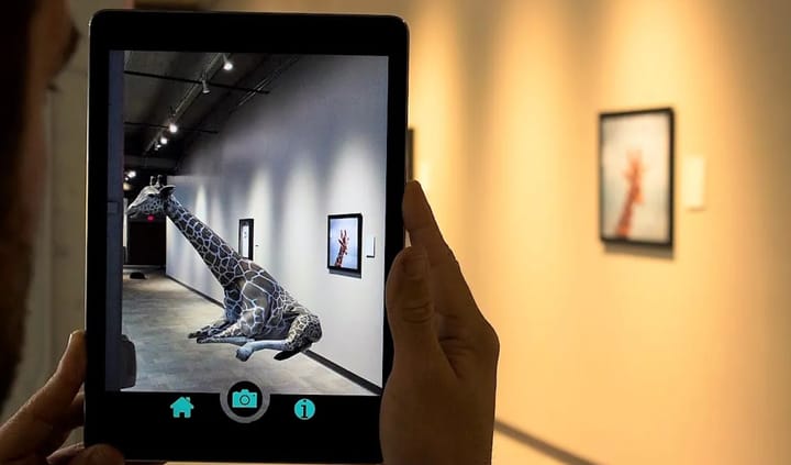 Augmented Reality Museum AR Giraffe Science Museum Oklahomairaffe Science Museum Oklahoma