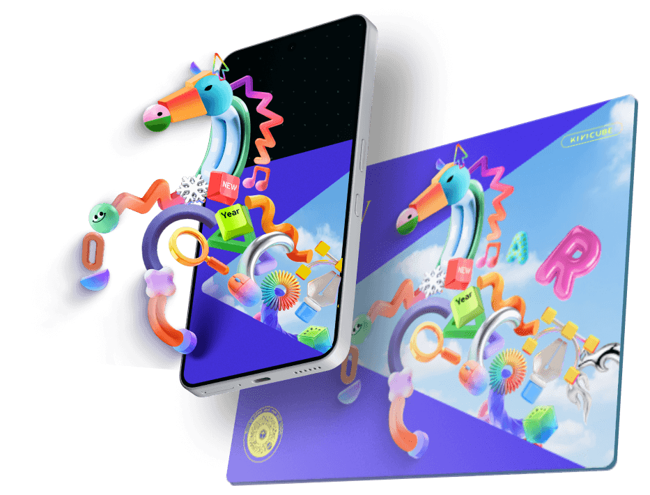 3D AR illüstrasyonu