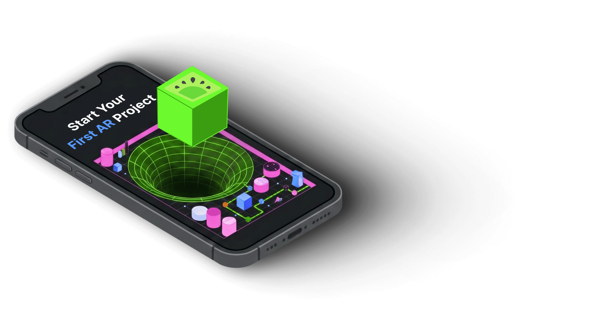 AR project phone preview