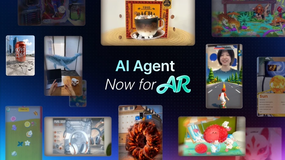 全球首款 <span class="title-highlight">AI AR Agent</span>